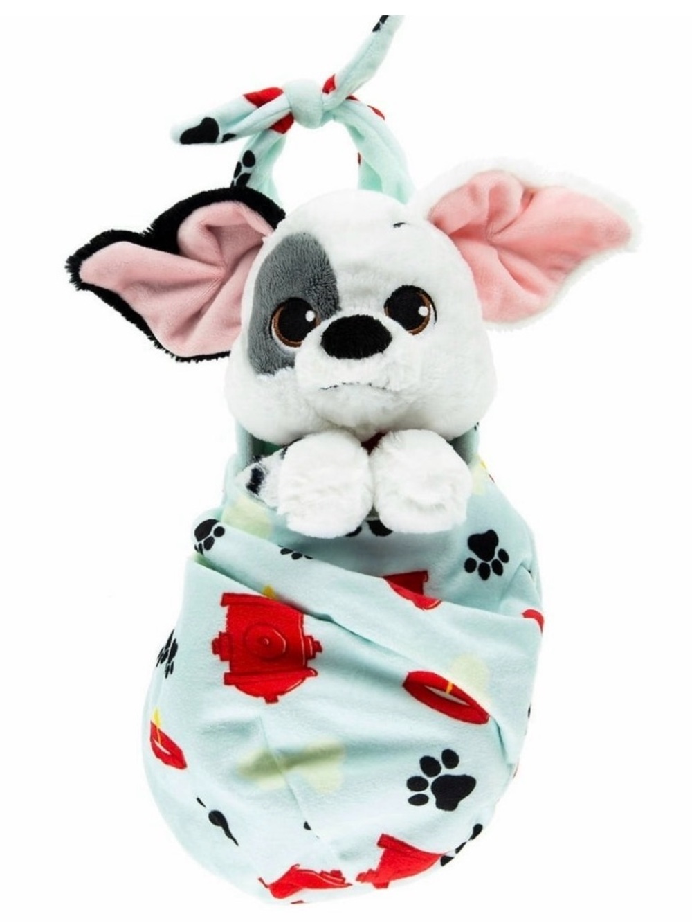 Disney Parks Baby Patch 101 Dalmatian in a Blanket Pouch Plush